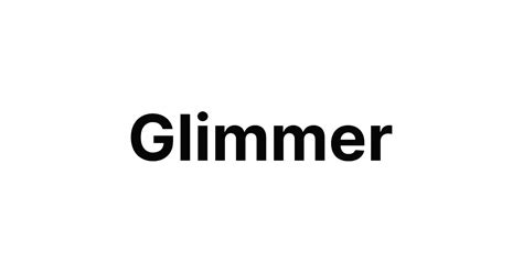 glimmer discount code
