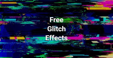 glitch effect premiere pro plugin