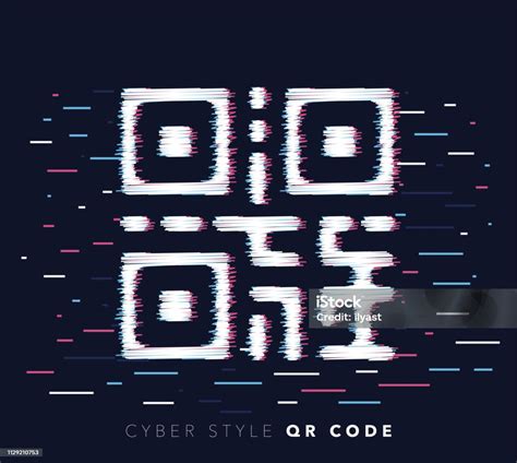 Glitch Effect Qr Code