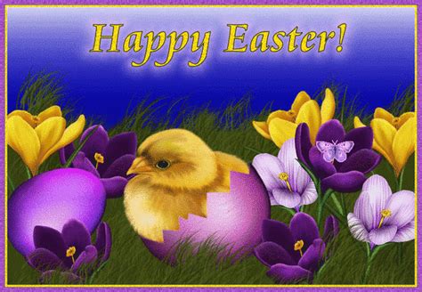 glitter animated happy easter images