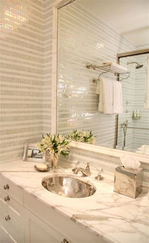 Glitter Bathroom White