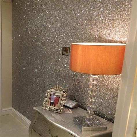 glitter bedroom wall