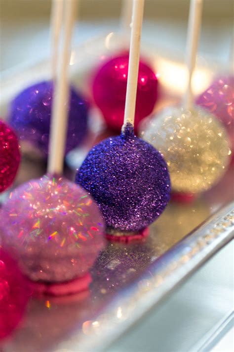 Glitter Cake Pops