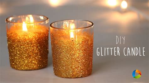Glitter Candle Com