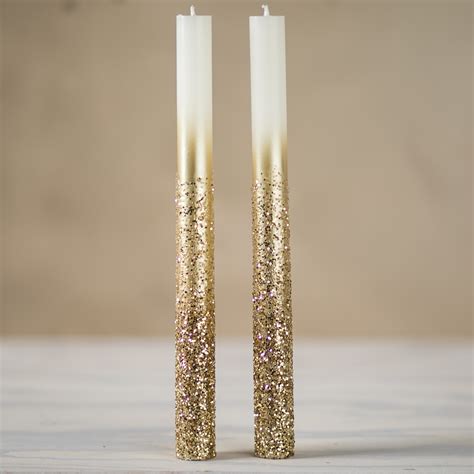 Glitter Candles The Range