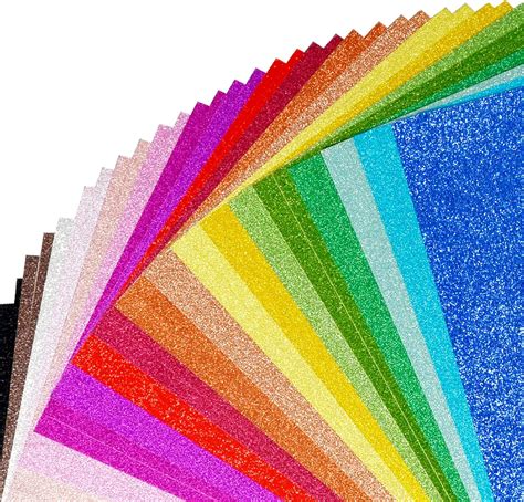 Glitter Cardstock Sheets