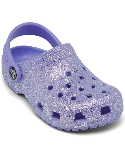 Glitter Crocs Toddler