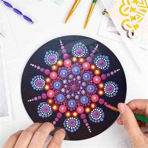 Glitter Dot Art Kit