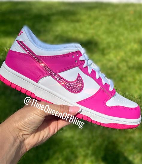 Glitter Dunks Pink