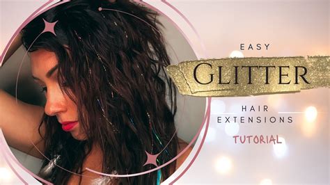 Glitter Extension Tutorial
