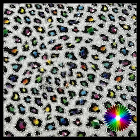 Glitter Leopard Htv Vinyl