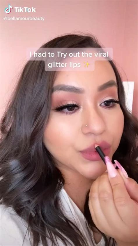 Glitter Lips Tiktok