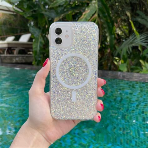 glitter magsafe case