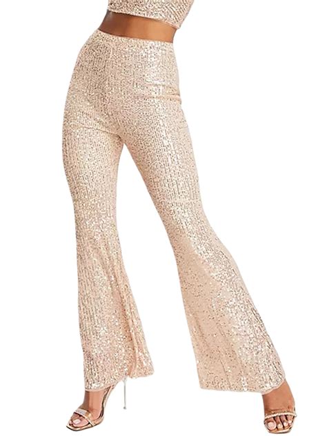 Glitter Pants Flare