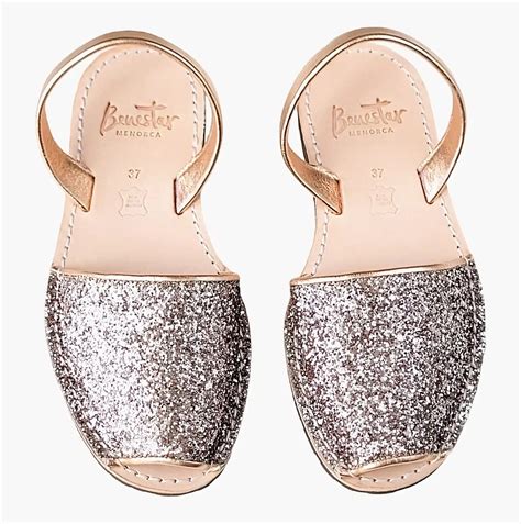SNJ NEW Glitter Solid Double Strap Cork Sole Slide Sandals for Girls