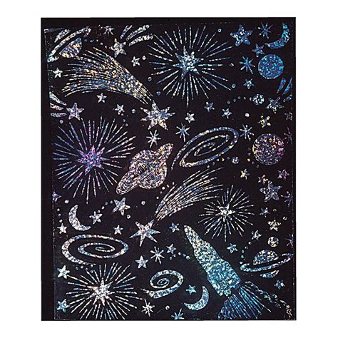 Glitter Scratch Boards