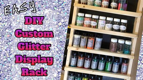 Glitter Shelf Diy