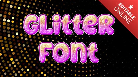 Glitter Text In Microsoft Word