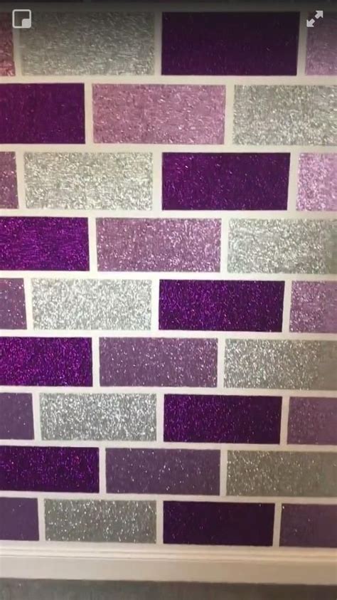 glitter wall tile stickers