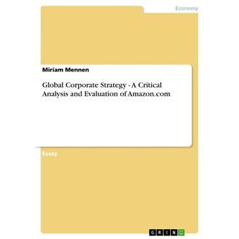 global corporate strategy evaluation amazon com pdf fcf288e74