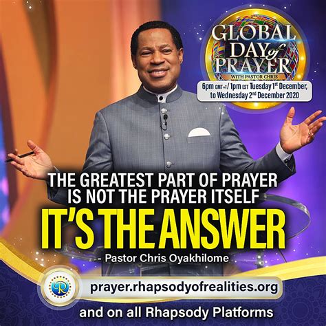 global day of prayer with pastor chris live