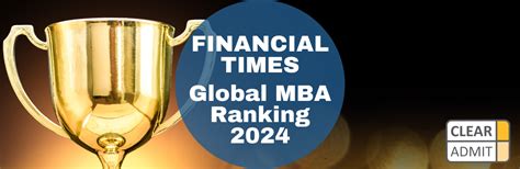 global mba rankings financial times