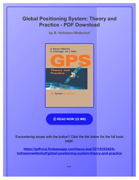 Global Positioning System Theory And Practice Pdf