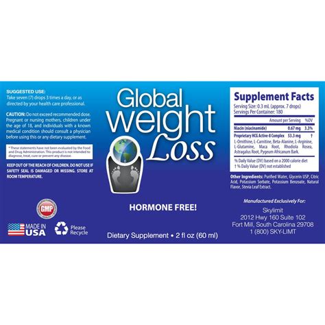 Global Weight Loss Drops
