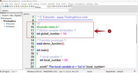 Global Variables Introduction, Examples C Programming Language YouTube
