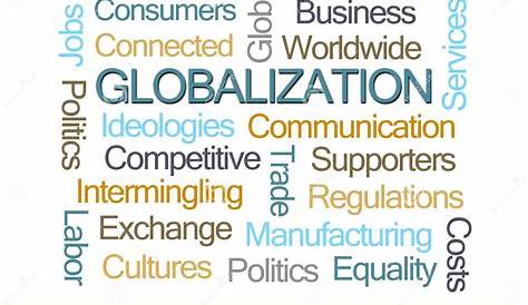 Globalization word cloud Stock Photo - Alamy