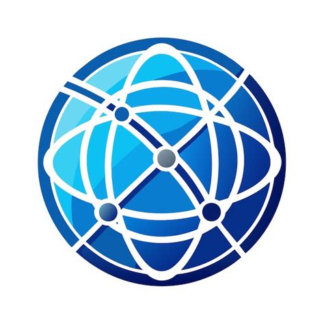 Globe Network Logo Vector