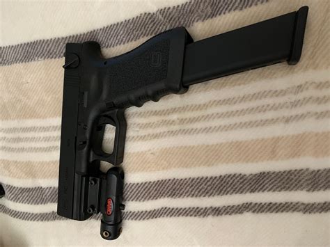 glock 19 airsoft gun extended mag