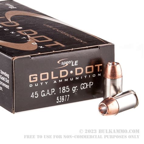 Glock 45 Gap Ammo For Sale 