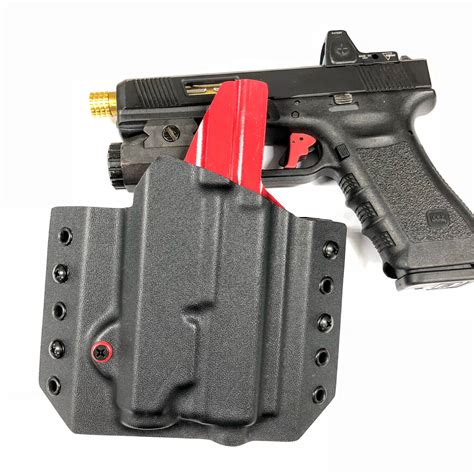 glock light bearing kydex holster