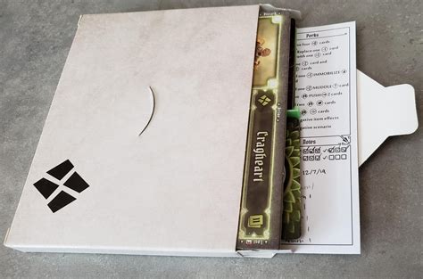 Gloomhaven Tuck Boxes Printable