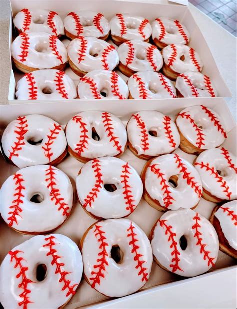 Glove Baseball Donut