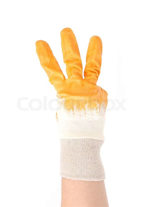 gloved