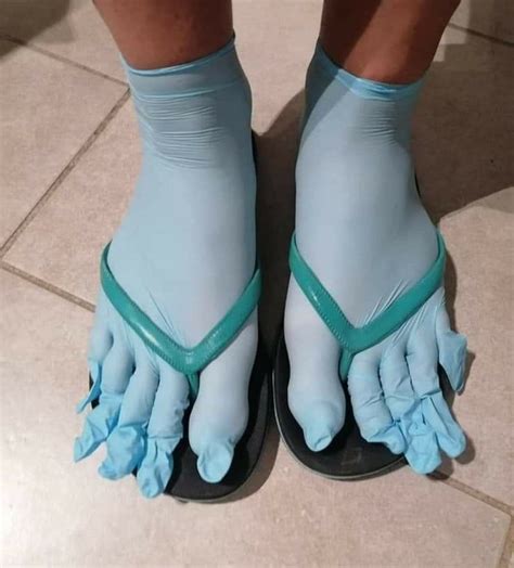 Gloves With Feet