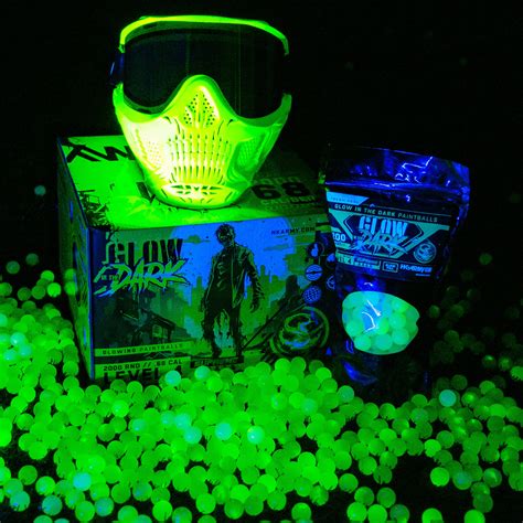 glow dark paintballs