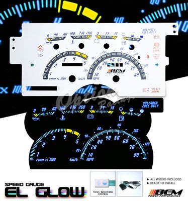 Glow Gauge Cluster