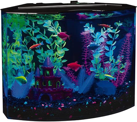 glow in the dark fish tank sleep