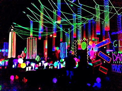 Glow Party Outside