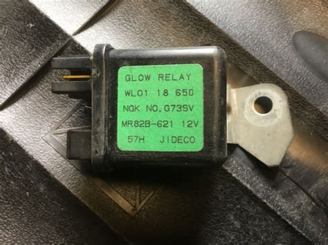 Glow Plug Relay Mazda Bongo