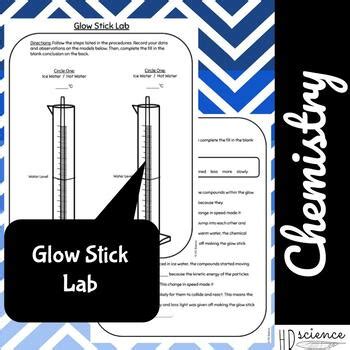 Glow Stick Lab Middle School