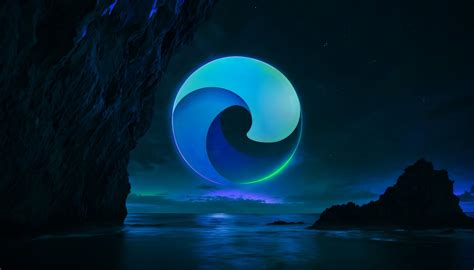 Glowing Edge Wallpaper