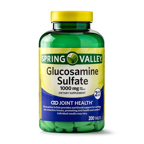 Glucosamine Sulfate Supplements