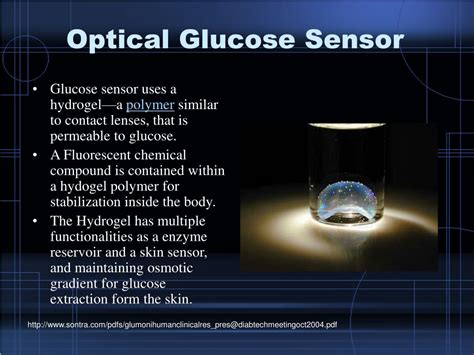Glucose Optical Sensor