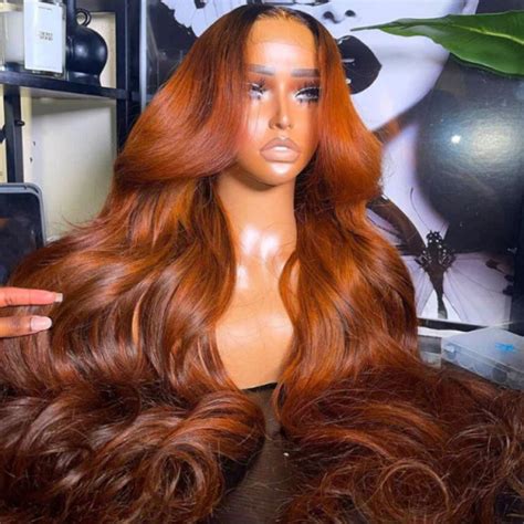 glueless ginger wig