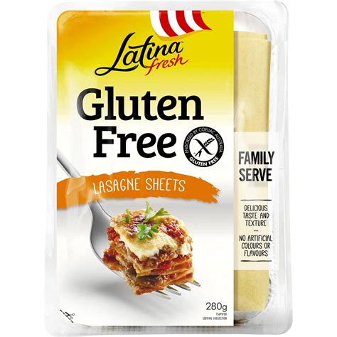 gluten free fresh lasagne sheets