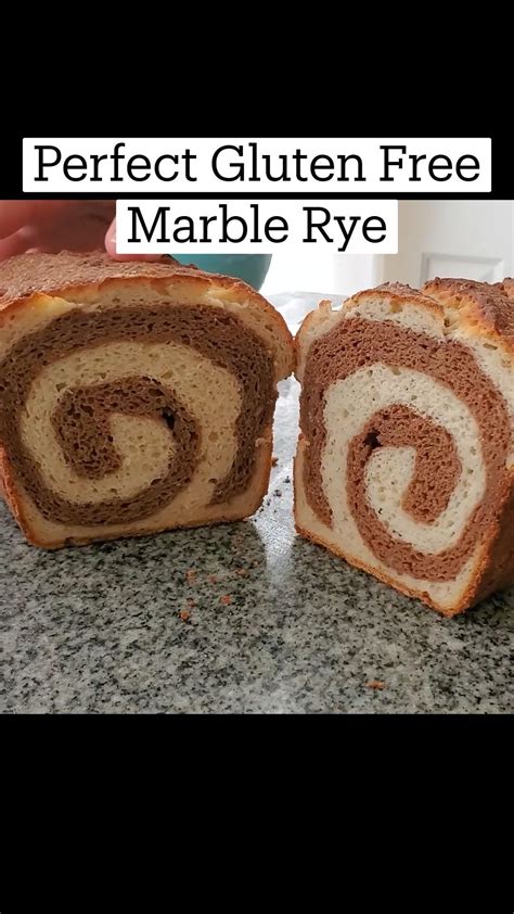 gluten free marble rye bread
